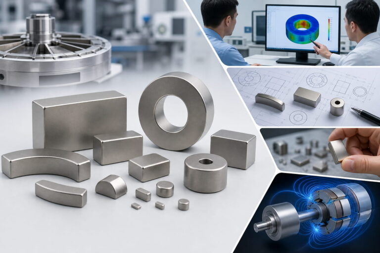 Sintered NdFeB Magnet Manufacturing 21 Sintered NdFeB Magnets Custom Manufacturing Engineering Support