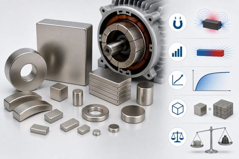 Sintered NdFeB Magnet Manufacturing 2 Sintered NdFeB Magnets Key Characteristics