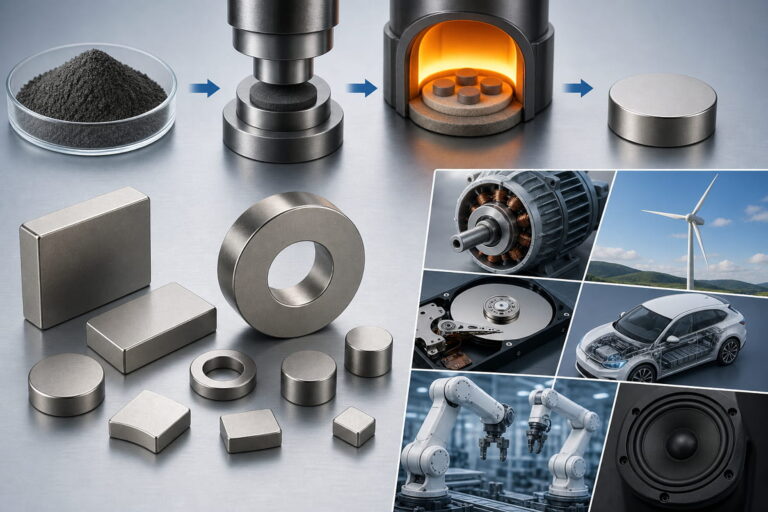 Sintered NdFeB Magnet Manufacturing 1 Sintered NdFeB magnets