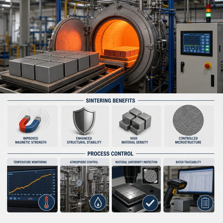 Magnet Manufacturing 5 Sintering Process