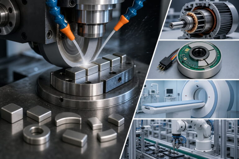 Typical Applications of NdFeB Magnets CNC Grinding