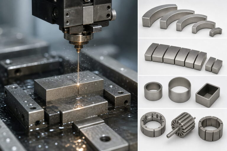 Typical Applications of NdFeB Magnets Wire EDM Cutting