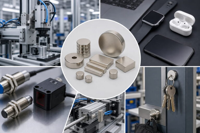 Typical Applications of Neodymium Magnet NiCuNi Coating