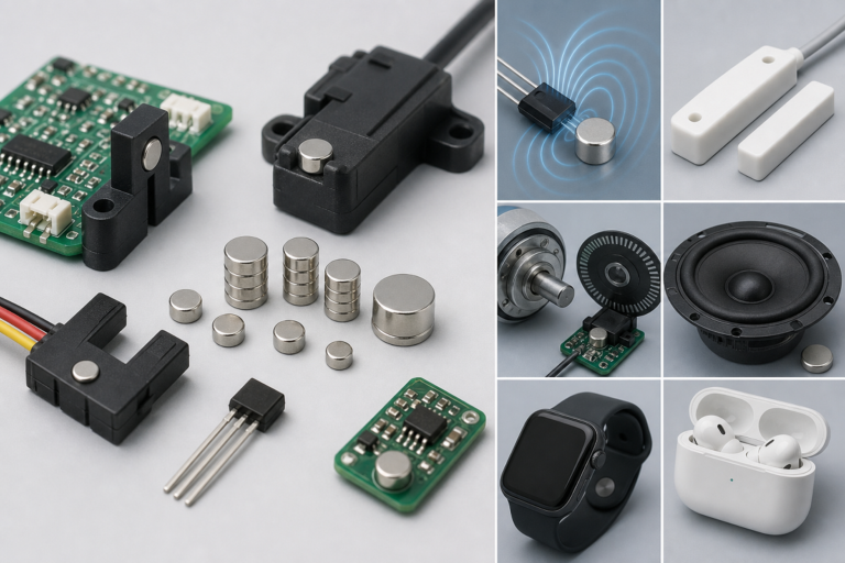 Applications 19 Typical Applications of Sensor & Electronics Magnets