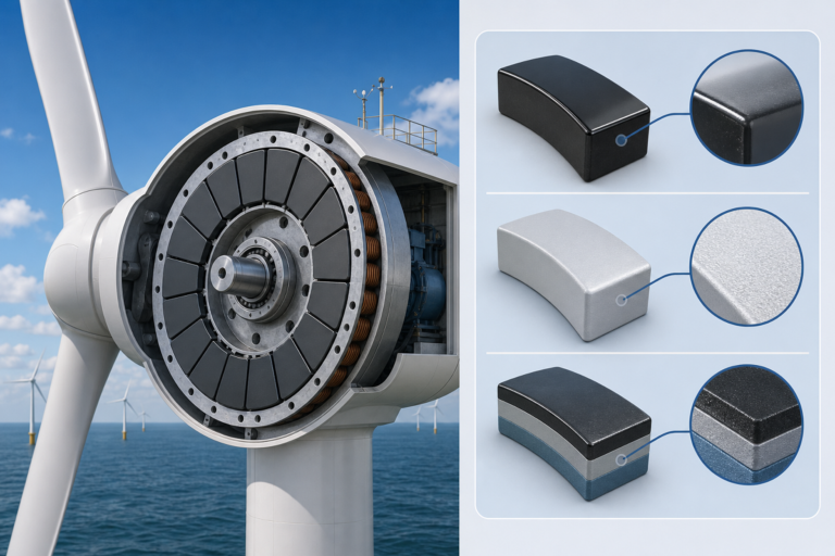 Applications 9 Typical Coatings of Wind Turbine Generator Magnets