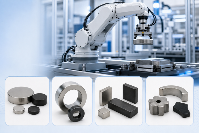 Applications 12 Typical Magnet Products for Robotics & Automation