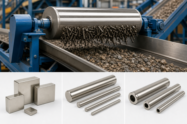 Applications 17 Typical Magnetic Separator Magnet Types
