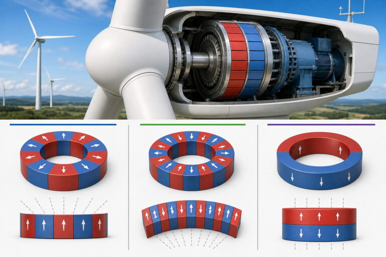 Wind Turbine Generator Magnets 16 Wind Turbine Magnets Custom Magnetization