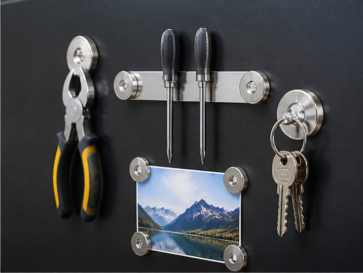 Countersunk Magnets 5 applications of countersunk neodymium magnets for magnetic mounting