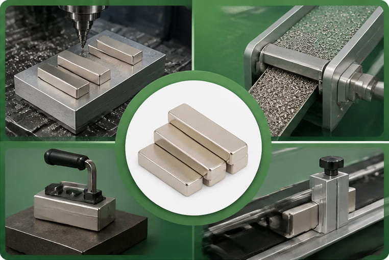 Bar Magnets 5 applications of neodymium bar magnets-manufacturing and engineering