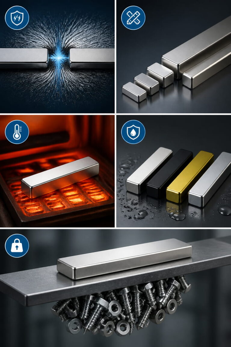 Bar Magnets 2 key features of neodymium bar magnets