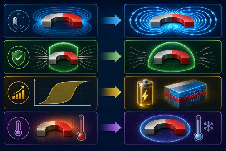 Magnetic Properties Guide for Neodymium Magnets 14 Relationship Between Magnetic Properties of Neodymium Magnet
