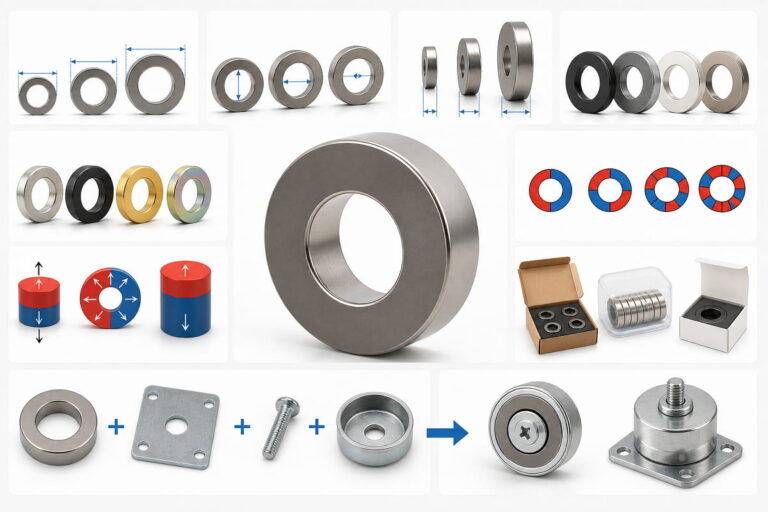 Ring Magnets 6 Ring Magnet Customization Options