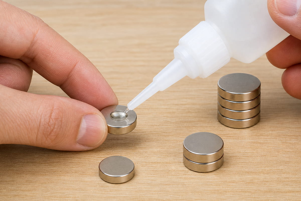 What Glue to Use for Neodymium Magnets (Pro Tips) 5 Use Thick Cyanoacrylate to Glue Neodymium Magnets