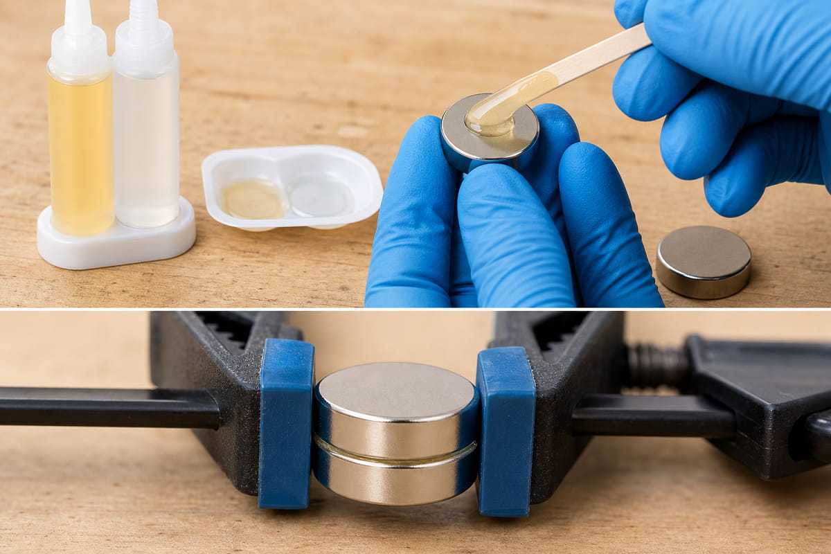 What Glue to Use for Neodymium Magnets (Pro Tips) 4 Use Two-Part Epoxy to Glue Neodymium Magnets