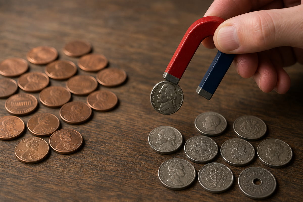 What Sticks to Magnets: Complete Items List Guide (2026) 15 Using a Magnet to Test Coins
