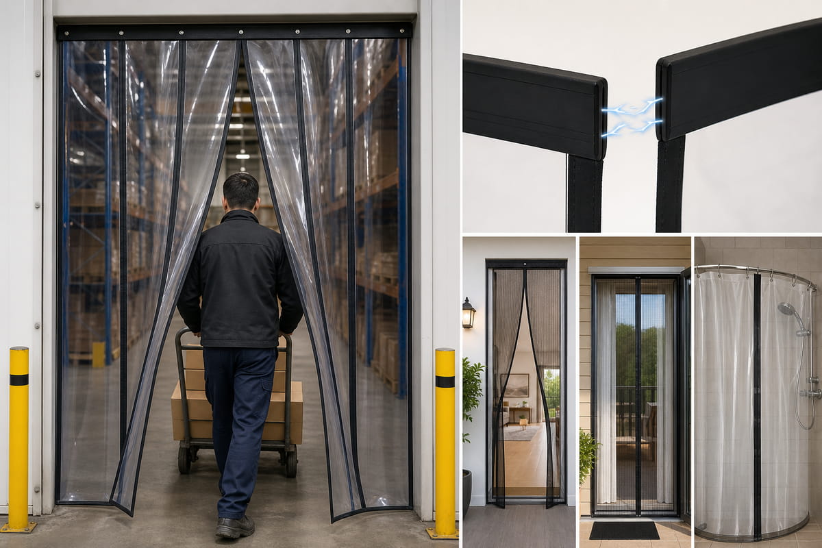 What Are Bar Magnets Used For? 11 Real-World Uses 14 Bar Magnets Used for Magnetic Curtains and Drapes