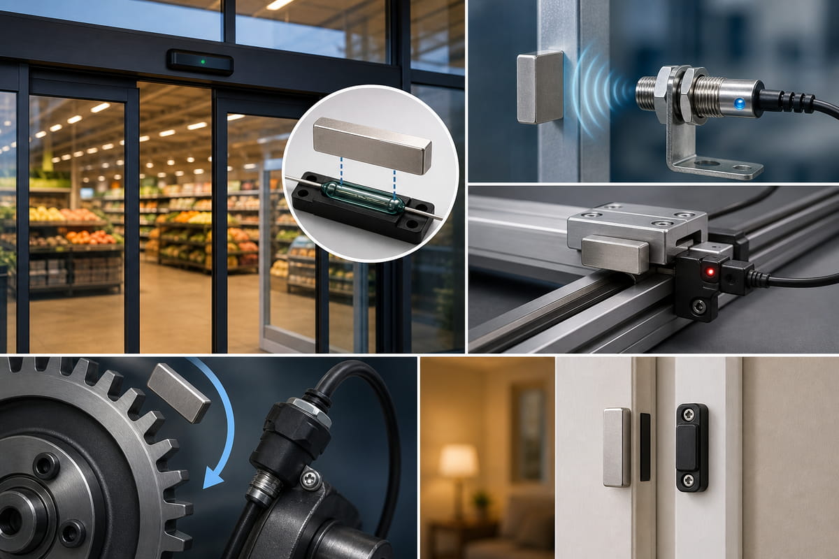 What Are Bar Magnets Used For? 11 Real-World Uses 6 Bar Magnets Used for Sensors and Switches