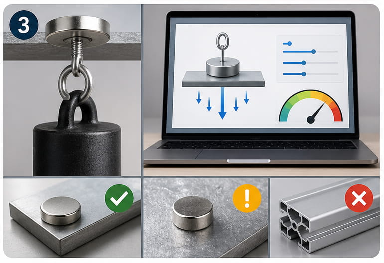 What Is an N52 Magnet? Strength, Characteristics, Safety and Uses 17 Consider pull force requirements