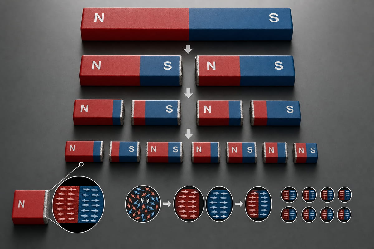 How Do Bar Magnets Work? The Simple Working Principle 9 Cutting a Bar Magnet in Half