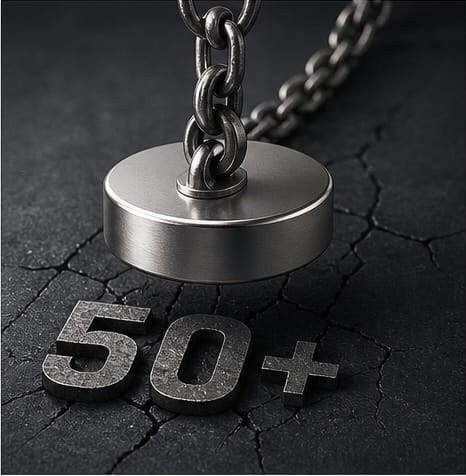 High Energy Density of N45 Magnets