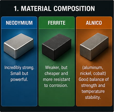 How Do Bar Magnets Work? The Simple Working Principle 10 Material Composition of Bar Magnets