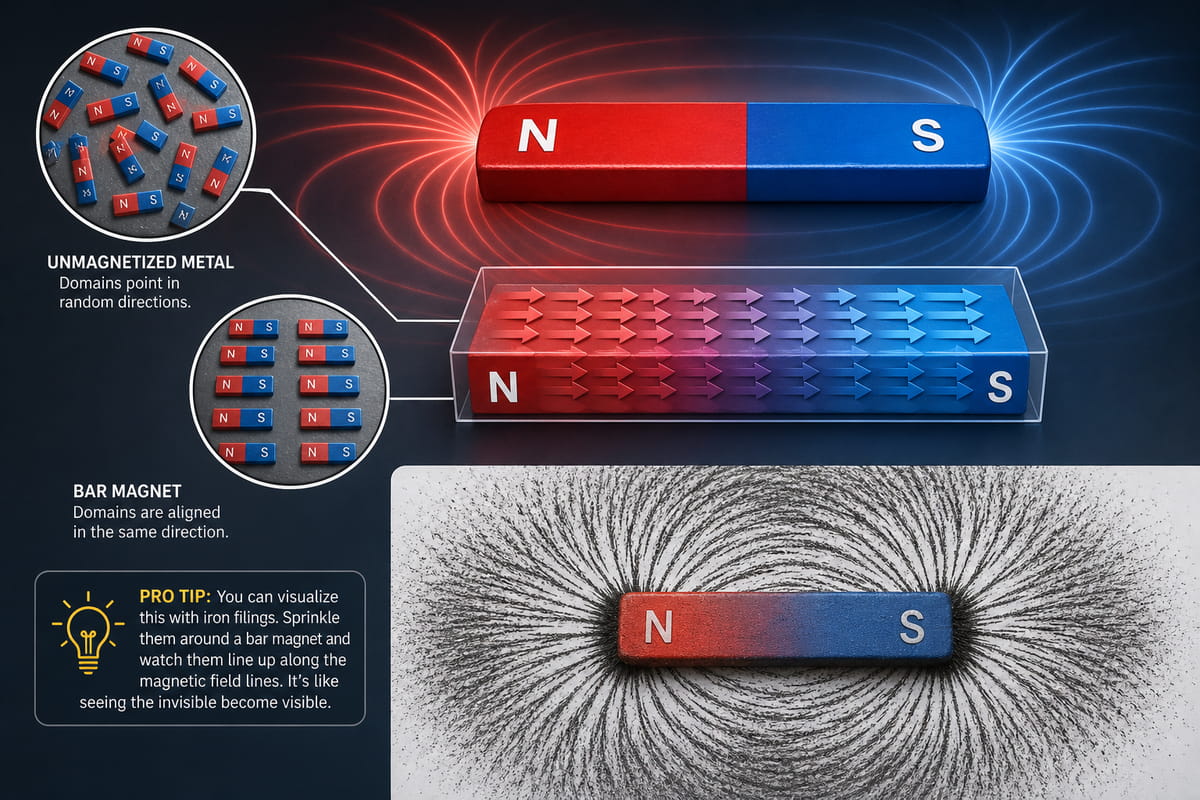 How Do Bar Magnets Work? The Simple Working Principle 5 The Domains Inside Your Bar Magnet
