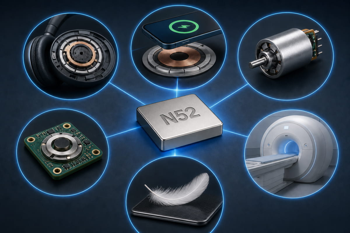 When to Choose N52 Magnets Rather than N48