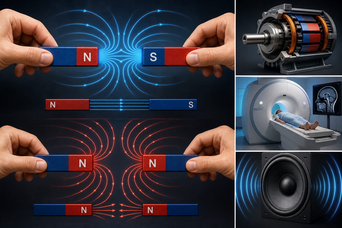 How Do Bar Magnets Work? The Simple Working Principle 8 Why Magnets Push and Pull