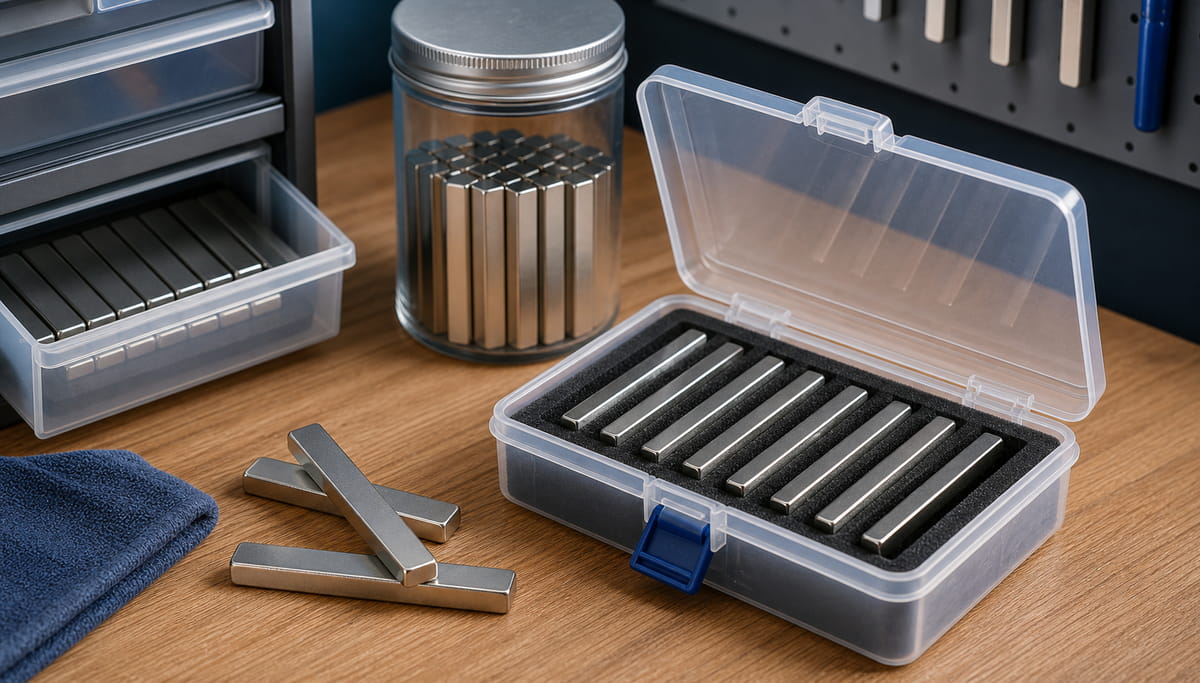 How to Store Bar Magnets? 5 Right Ways to Keep Them Strong 3 how to store bar magnets