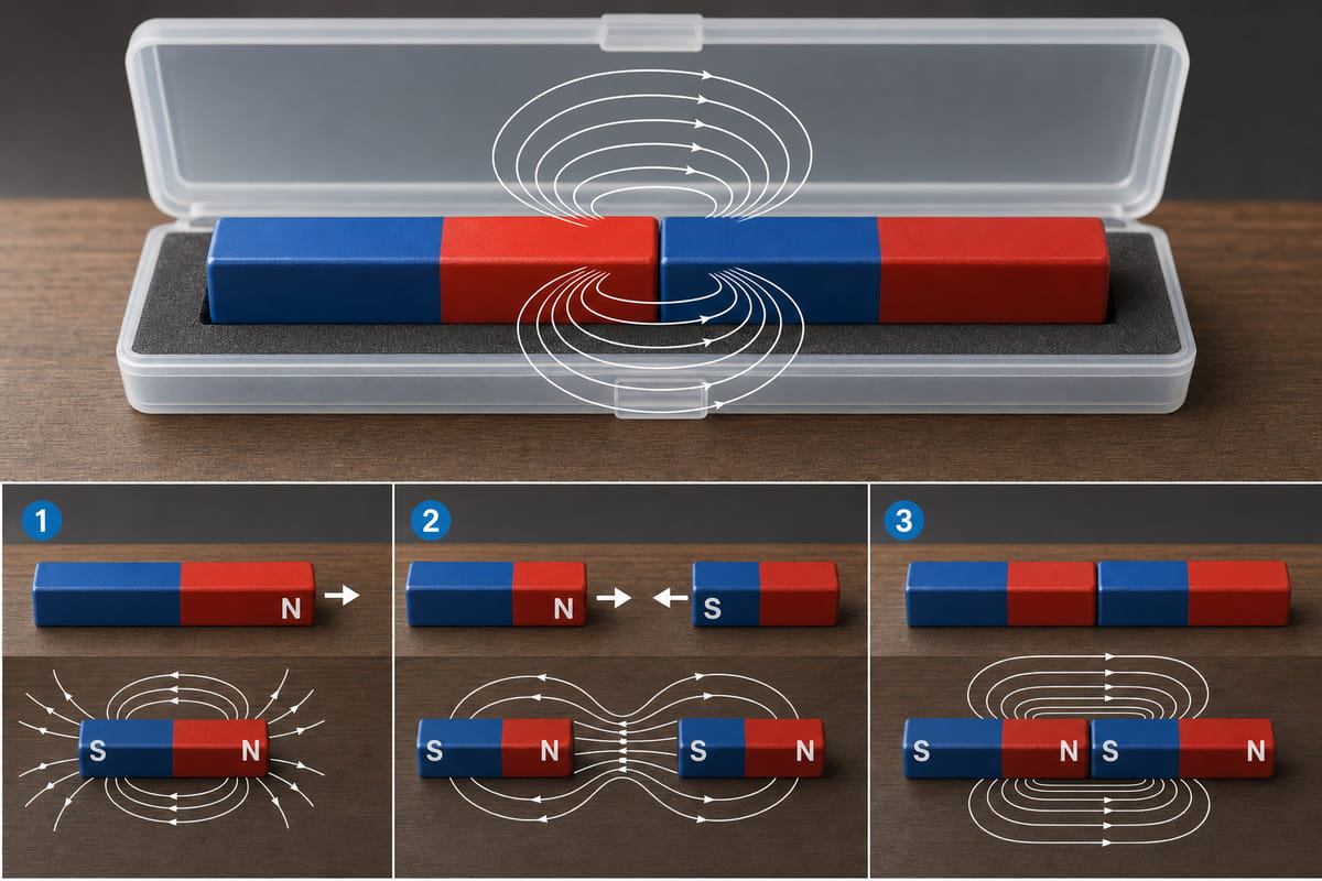 How to Store Bar Magnets? 5 Right Ways to Keep Them Strong 4 store bar magnets in pairs