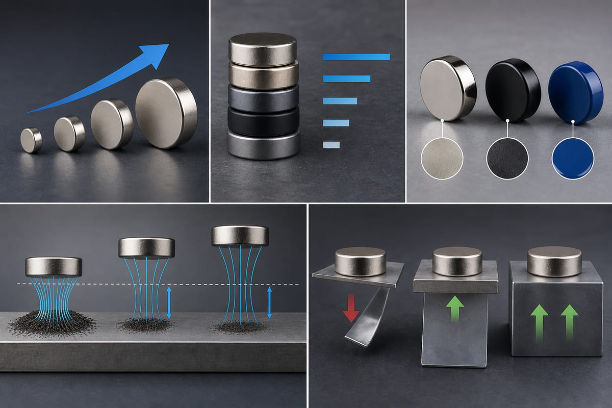 N35 vs N40 Magnets: Key Differences, Uses, and Which One to Choose 11 Factors That Affect Magnet Performance