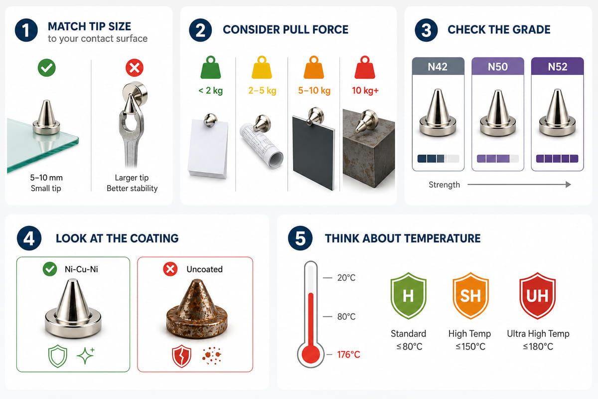 How to Choose the Right Cone Magnet