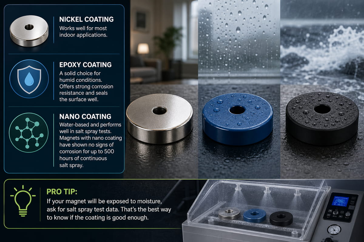 Neodymium Magnet Coating Choices