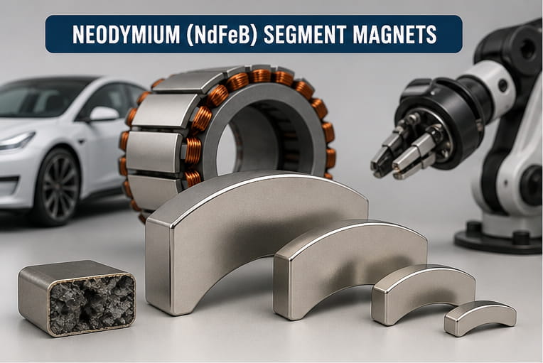 Neodymium (NdFeB) Segment Magnets