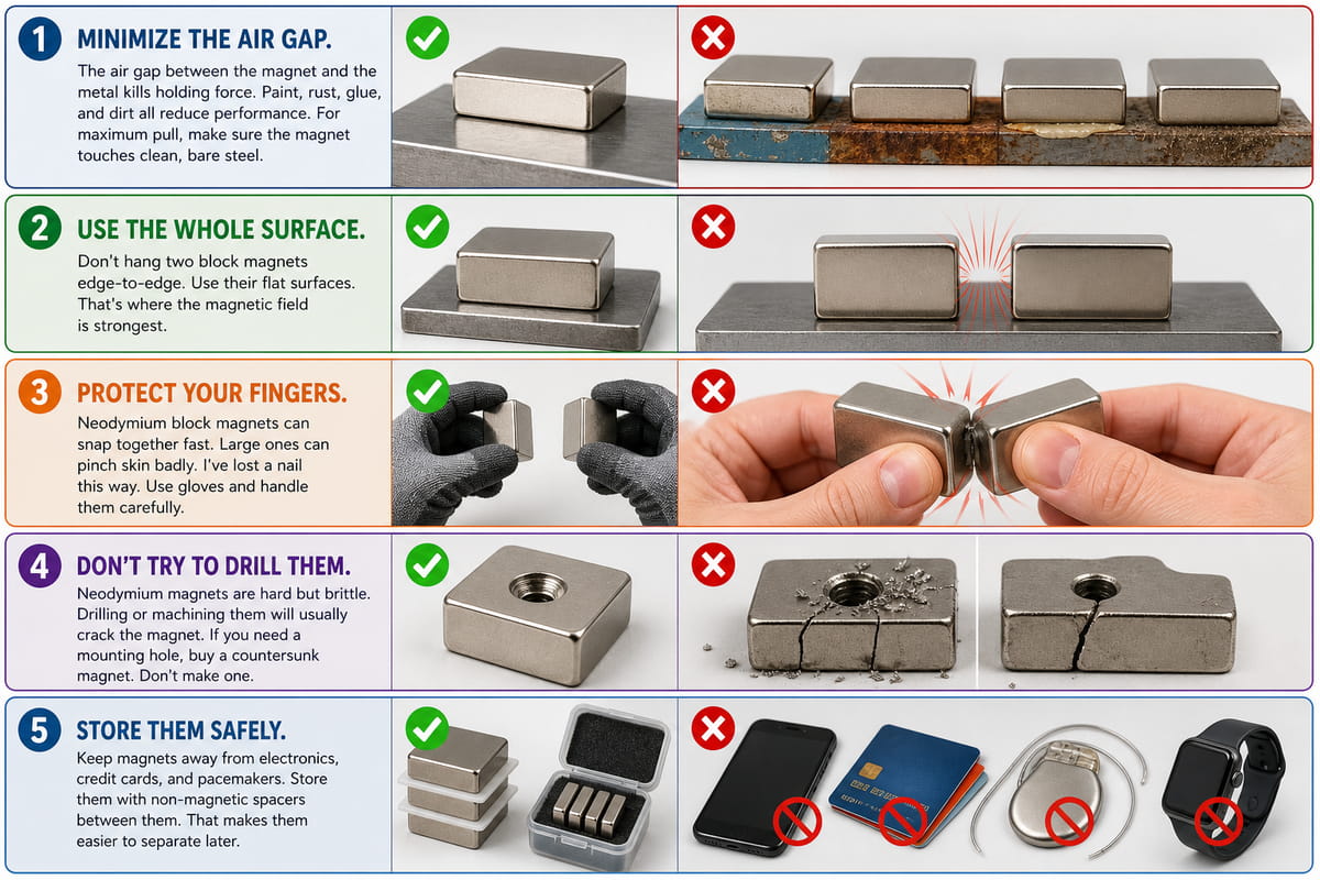 What Are Block Magnets? Types, Uses, and How to Choose 8 Pro Tips for Getting the Most Out of Block Magnets