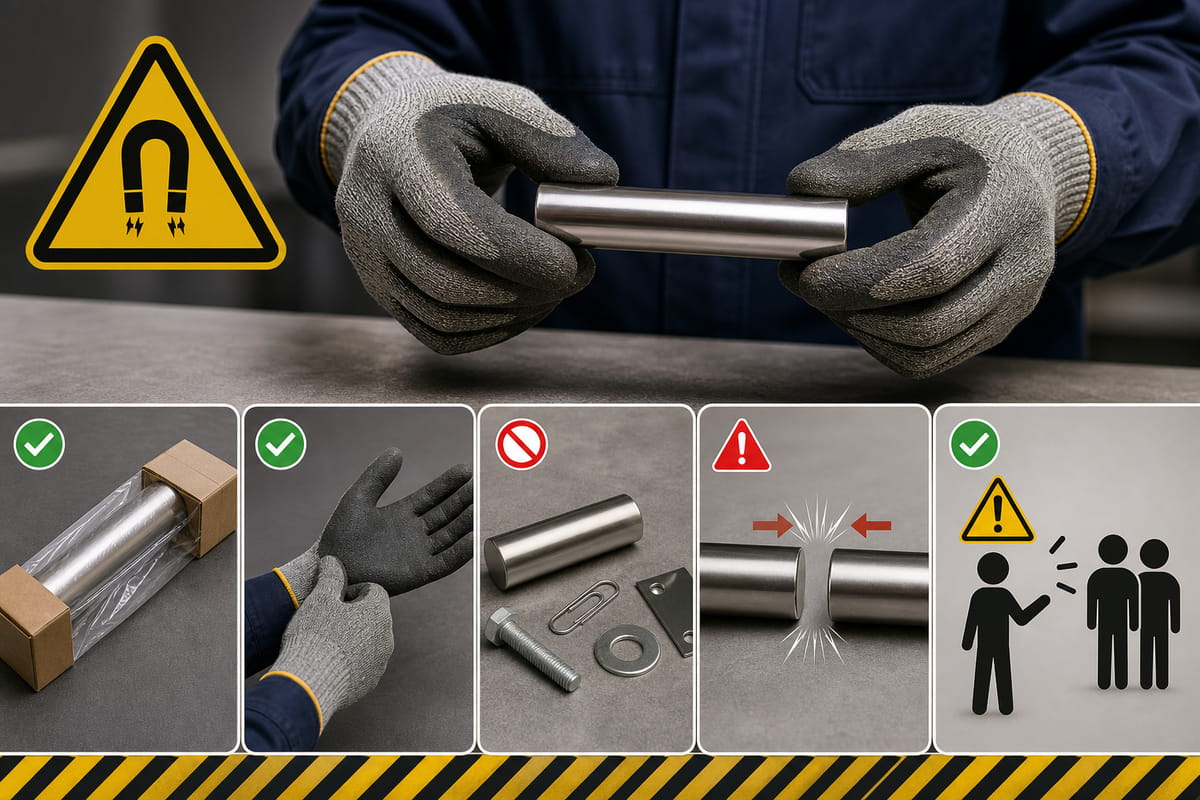 Safety Tips for Handling Strong Magnets
