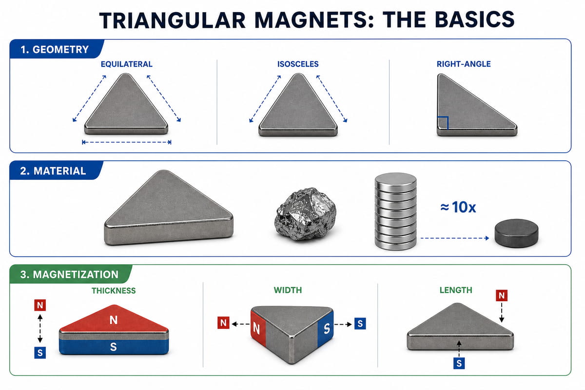 The Basics of Triangular Magnets