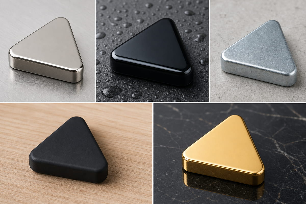 Triangular Magnet Coatings