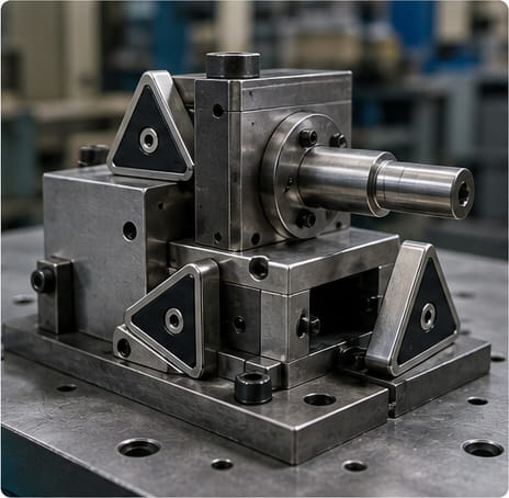 Triangular Magnet for Industrial and Mechanical Applications