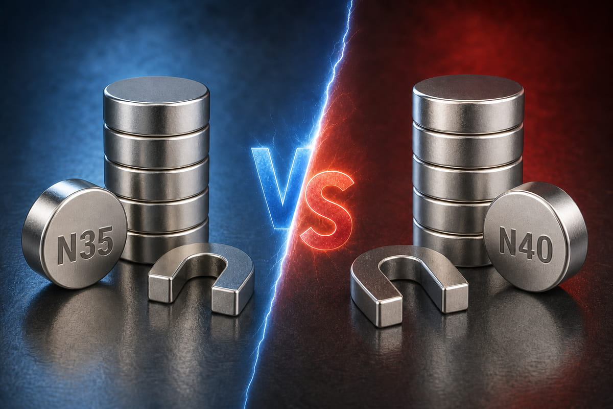 N35 vs N40 Magnets: Key Differences, Uses, and Which One to Choose 3 n35 vs n40 magnets