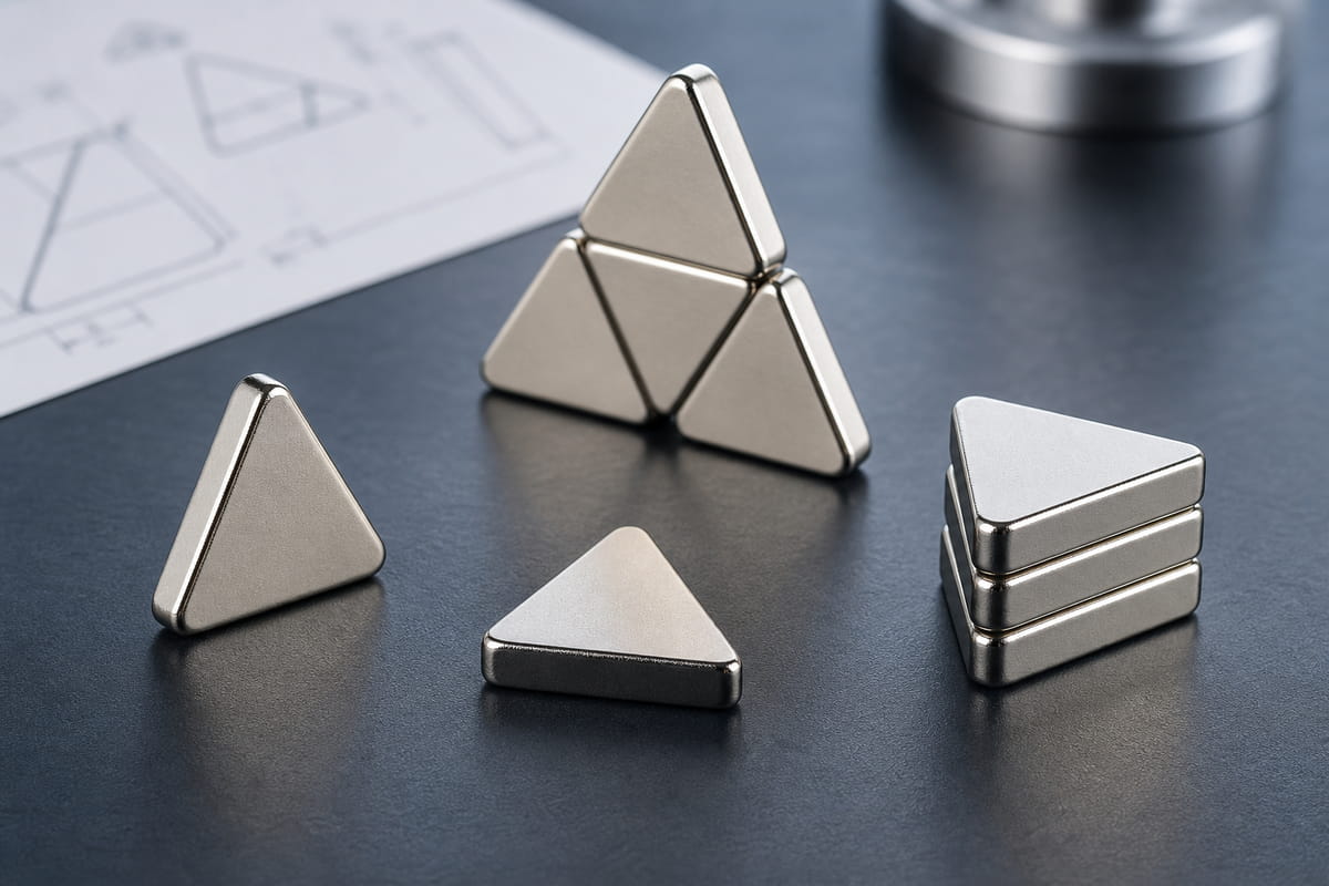 what are triangular magnets