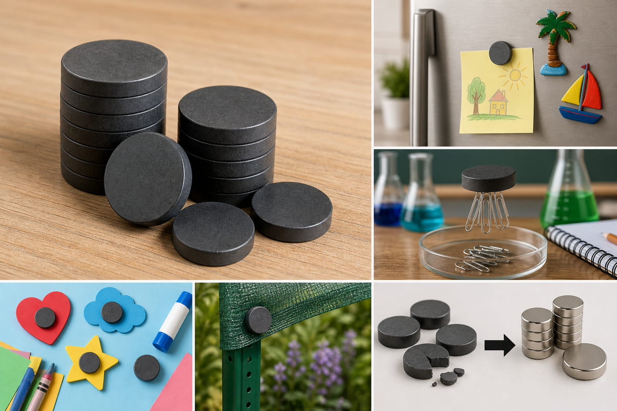 Ceramic (Ferrite) Disc Magnets