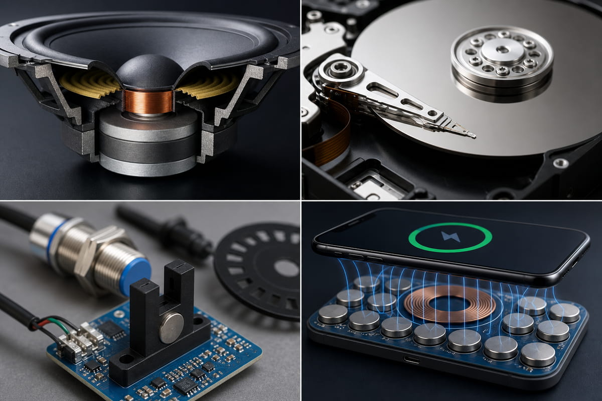 Disc Magnets In Electronics