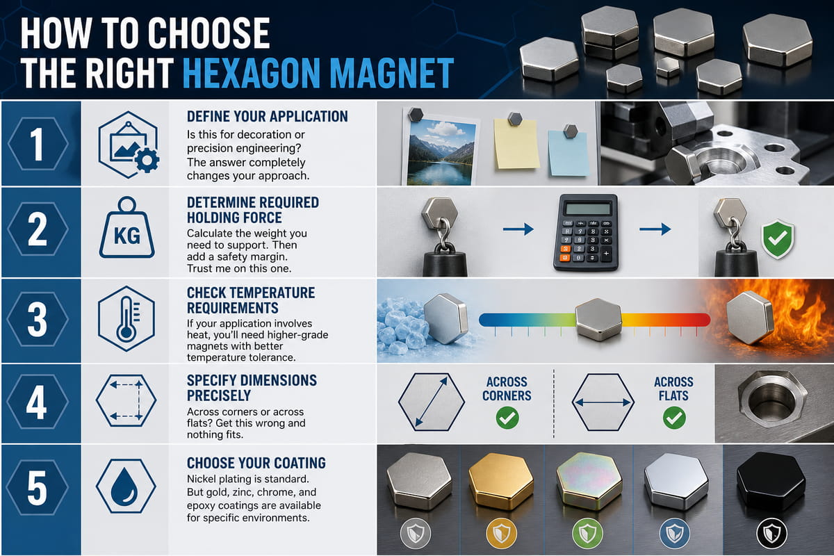 How to Choose the Right Hexagon Magnet