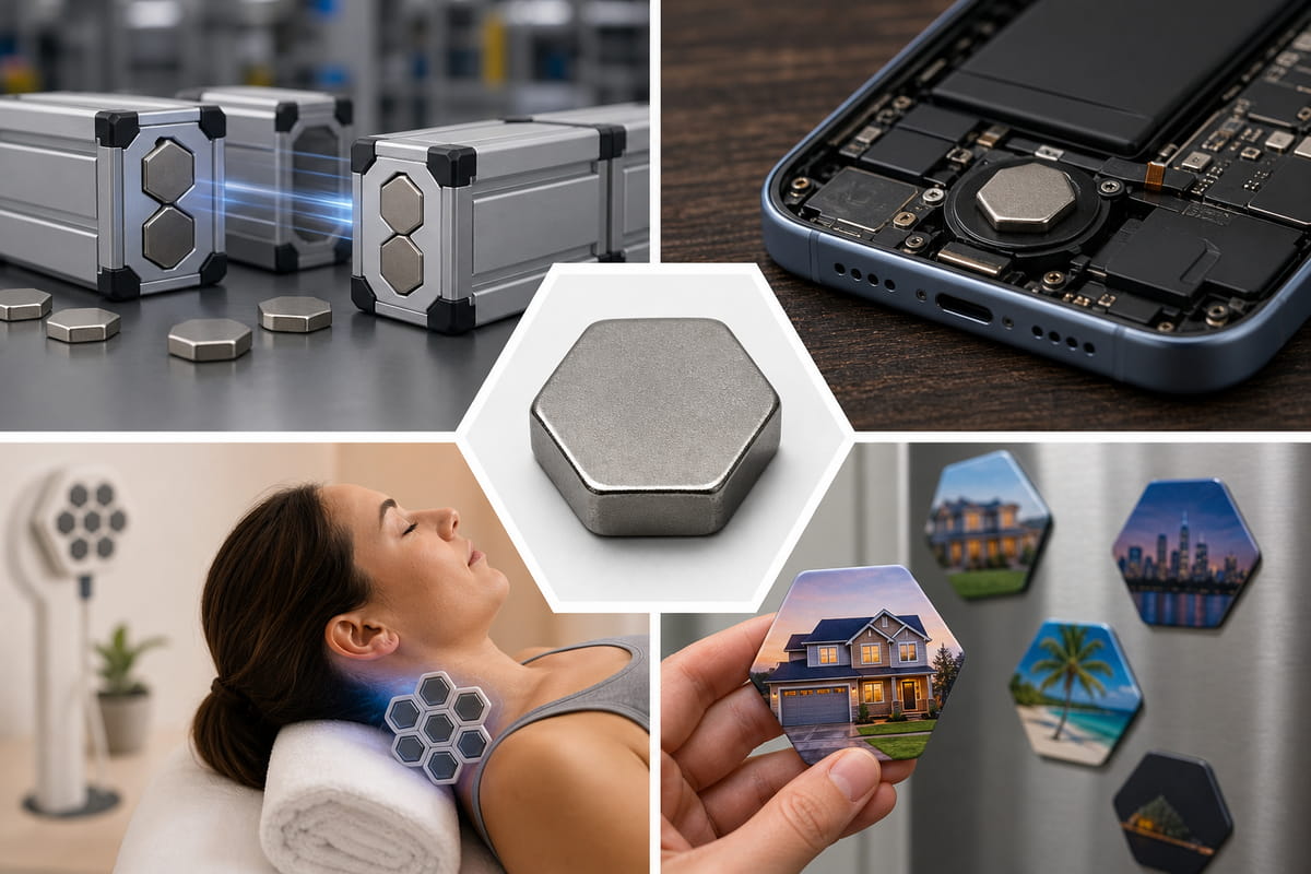 Real-World Applications of Hexagon Magnets